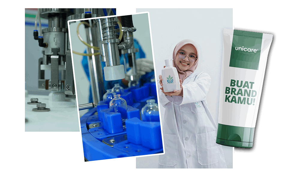 Produksi kosmetik halal untuk brand kecantikan lokal